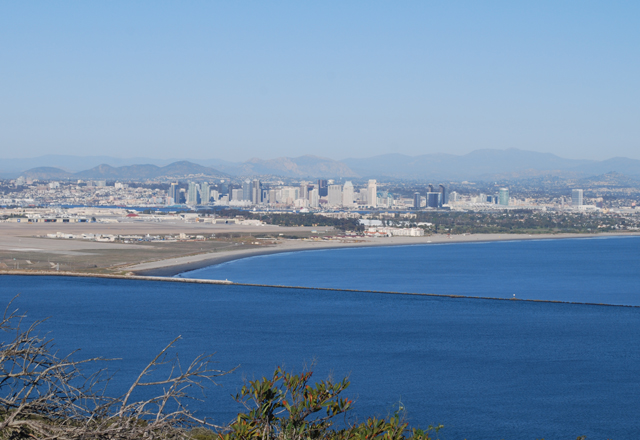 Viewing San Diego from Point Loma