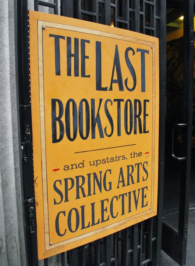 The Last Bookstore and the Spring Arts Collective in Downtown Los Angeles, California | Em Then Now When