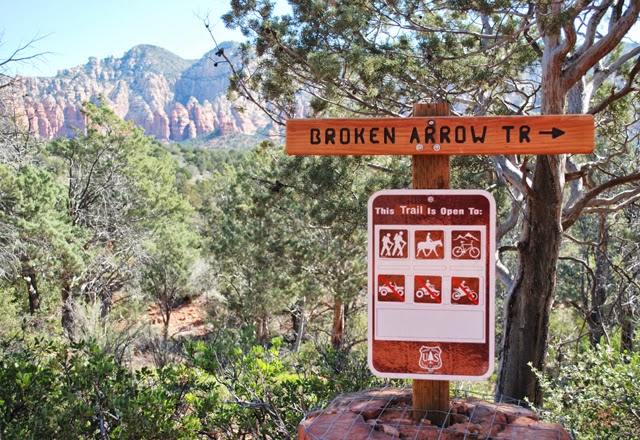 Hiking Broken Arrow Trail to Chicken Point in Sedona, Arizona | Em, Then Now When
