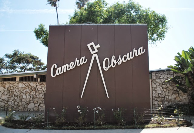 Camera Obscura, free to visit and located on Ocean Avenue in Santa Monica, California!