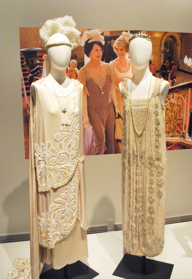 "Dressing Downton," costumes from Downton Abbey at the Virginia Historical Society | Em Busy Living
