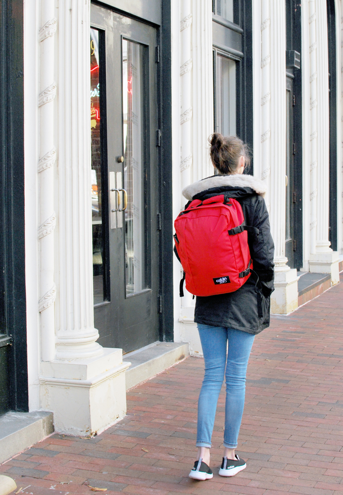 CabinZero 28L Backpack Review | Em Busy Living